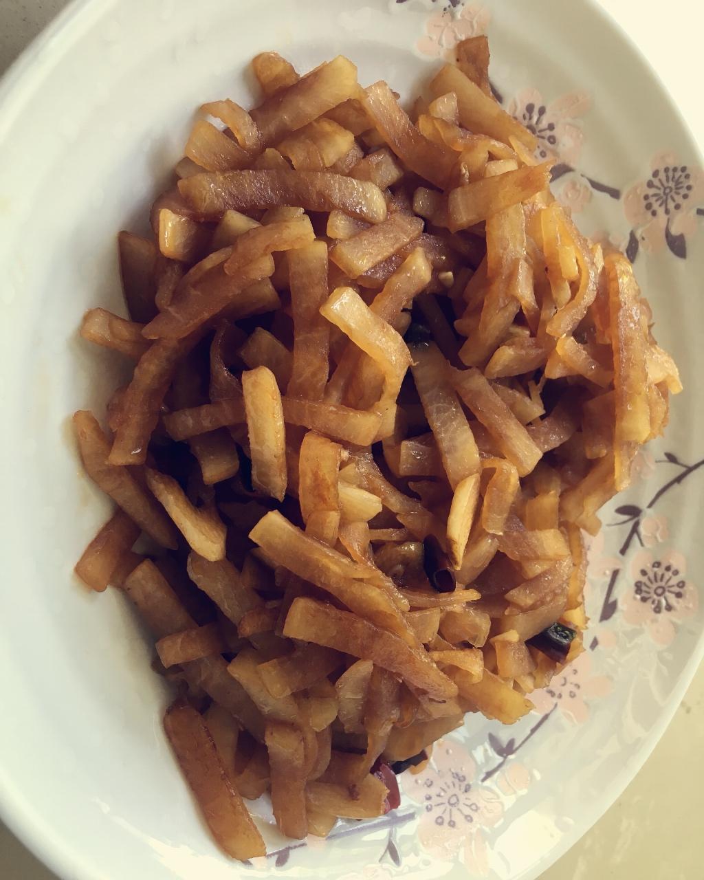 酸辣萝卜丝