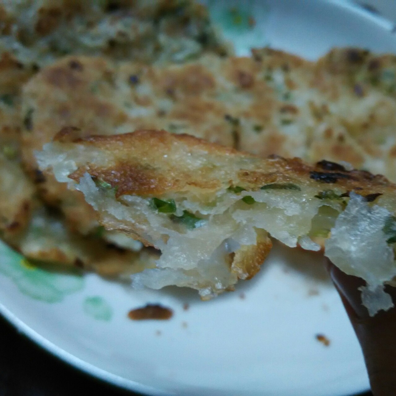 葱花油饼 Spring Onion Pancake