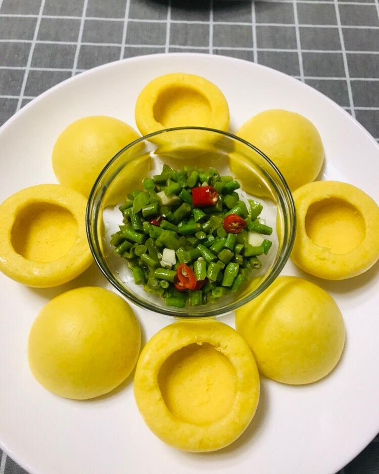 淼妈手工烘焙做的窝窝头