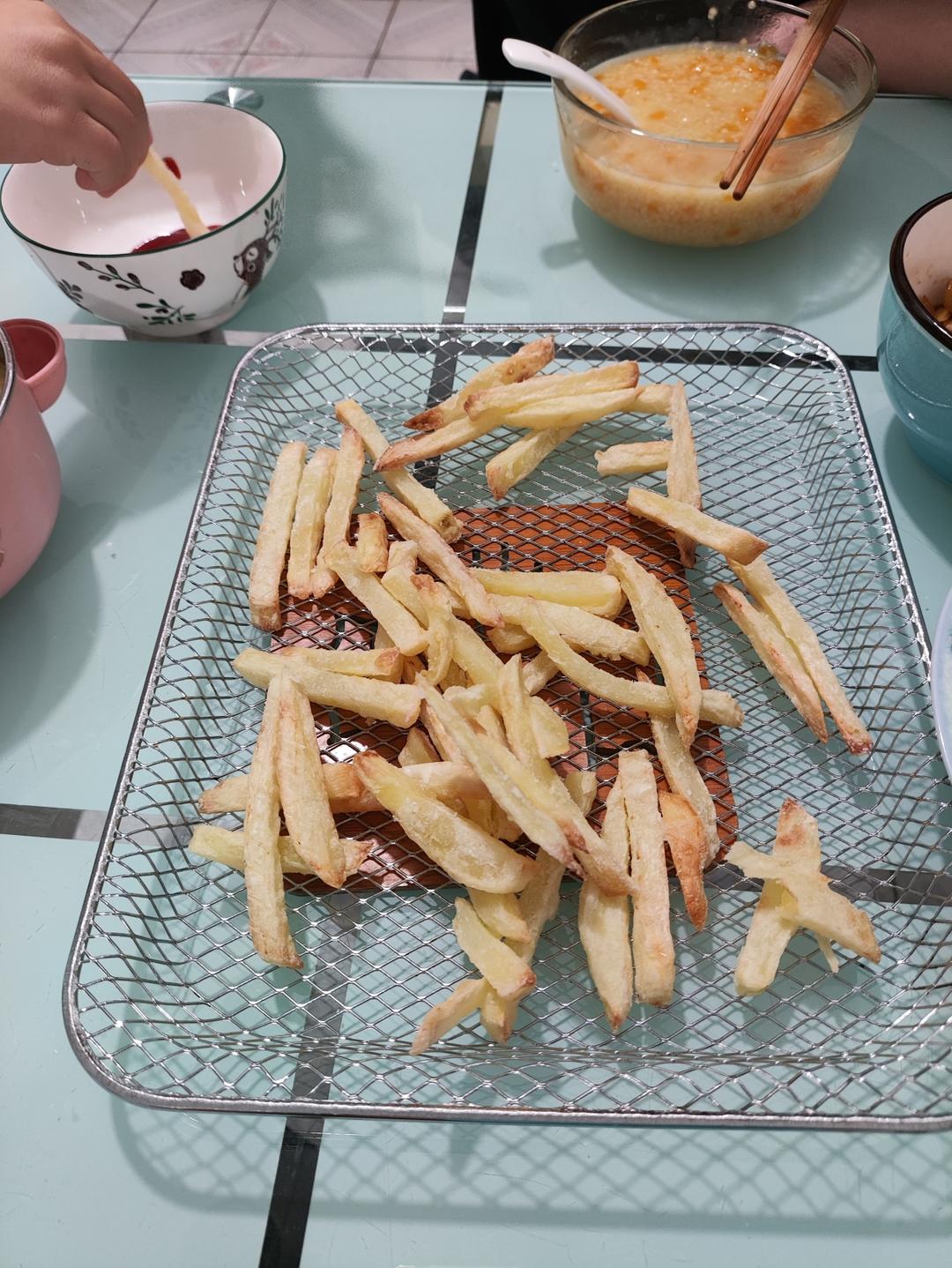 空气炸锅薯条（不冷冻，不水煮，不过夜，全网最简单）