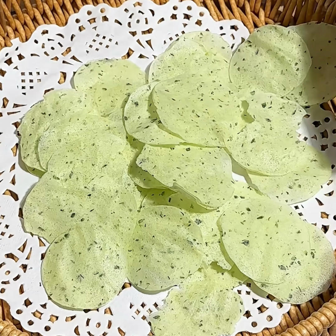 自制宝宝零食-黄瓜薯片