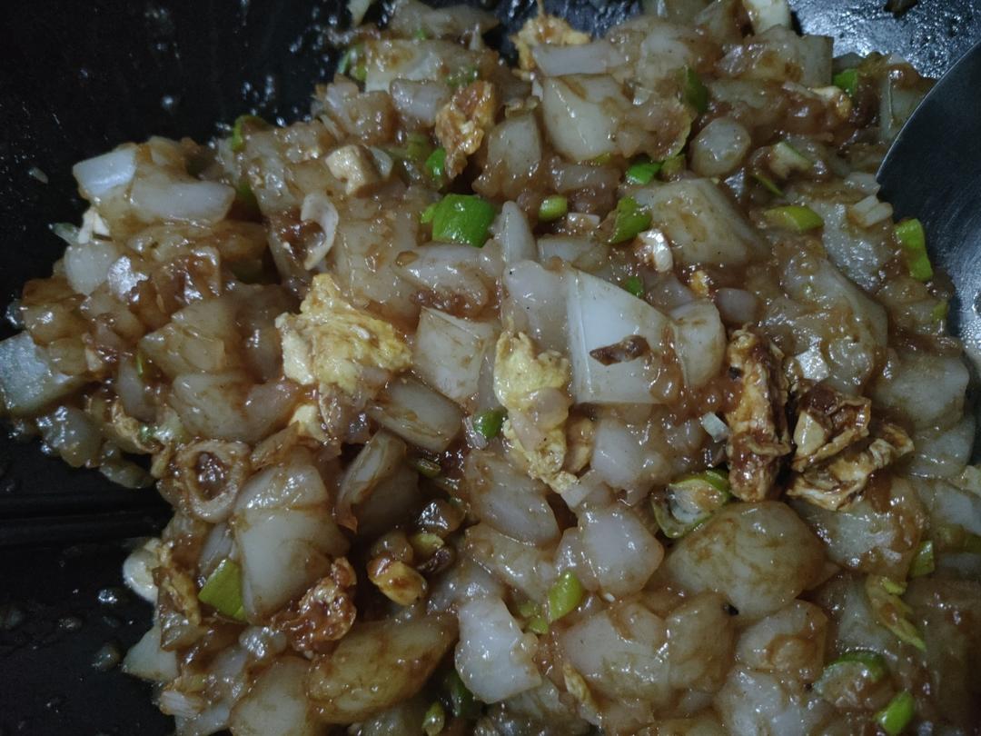 炒凉粉