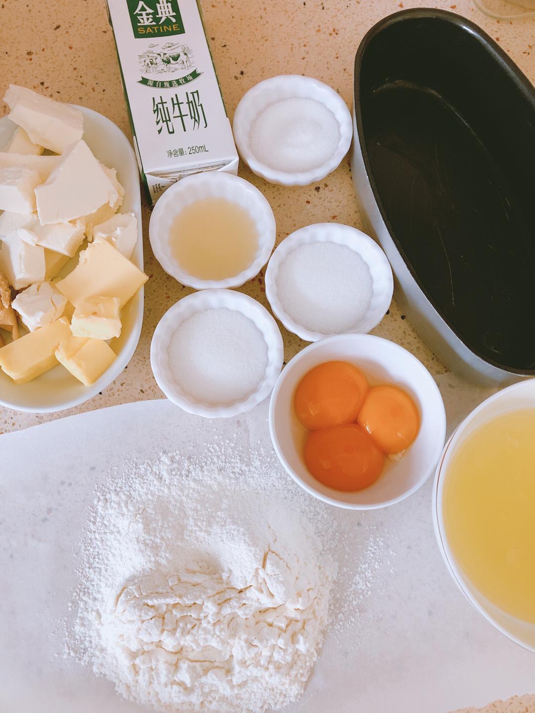 纯奶手撕吐司的做法 步骤1