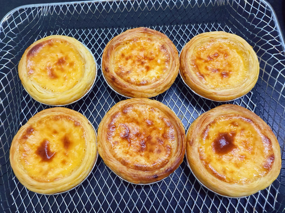 超嫩滑的葡式蛋挞(全蛋版)新手友好『秒杀KFC』