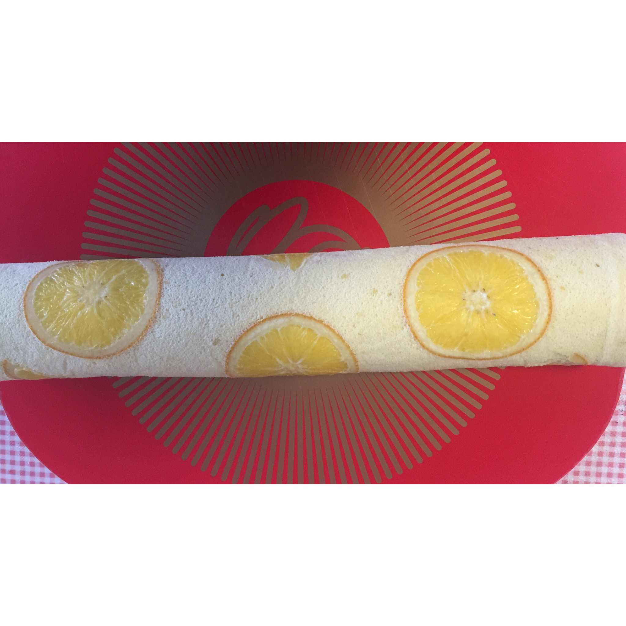 橙香蛋糕卷
