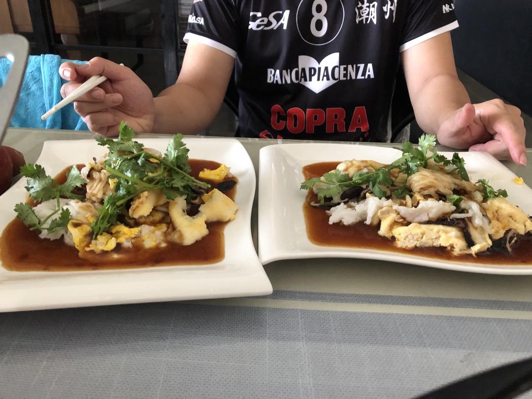 潮汕肠粉（自磨米浆，米皮很有韧性，香香香）