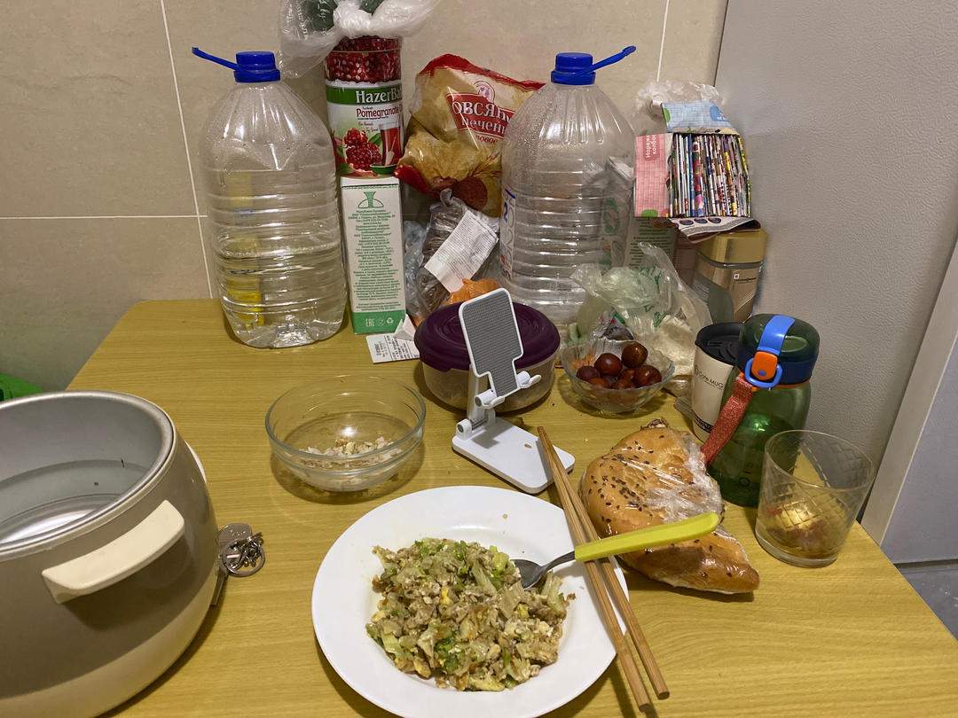 生菜燕麦巢