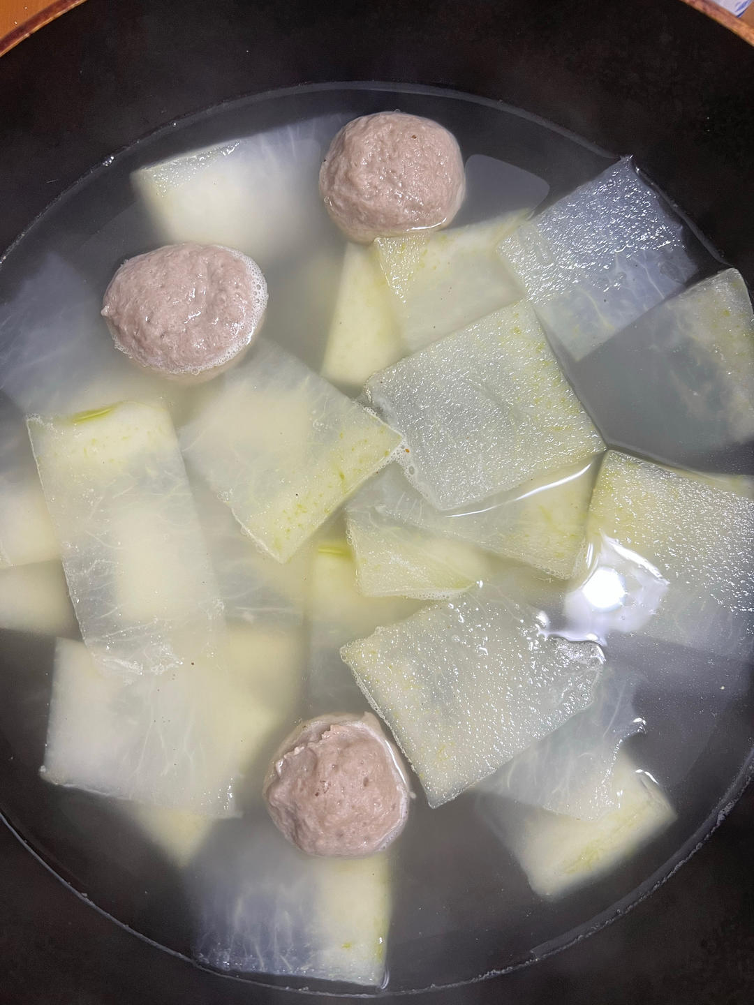 冬瓜火腿汤 鲜得掉眉毛！