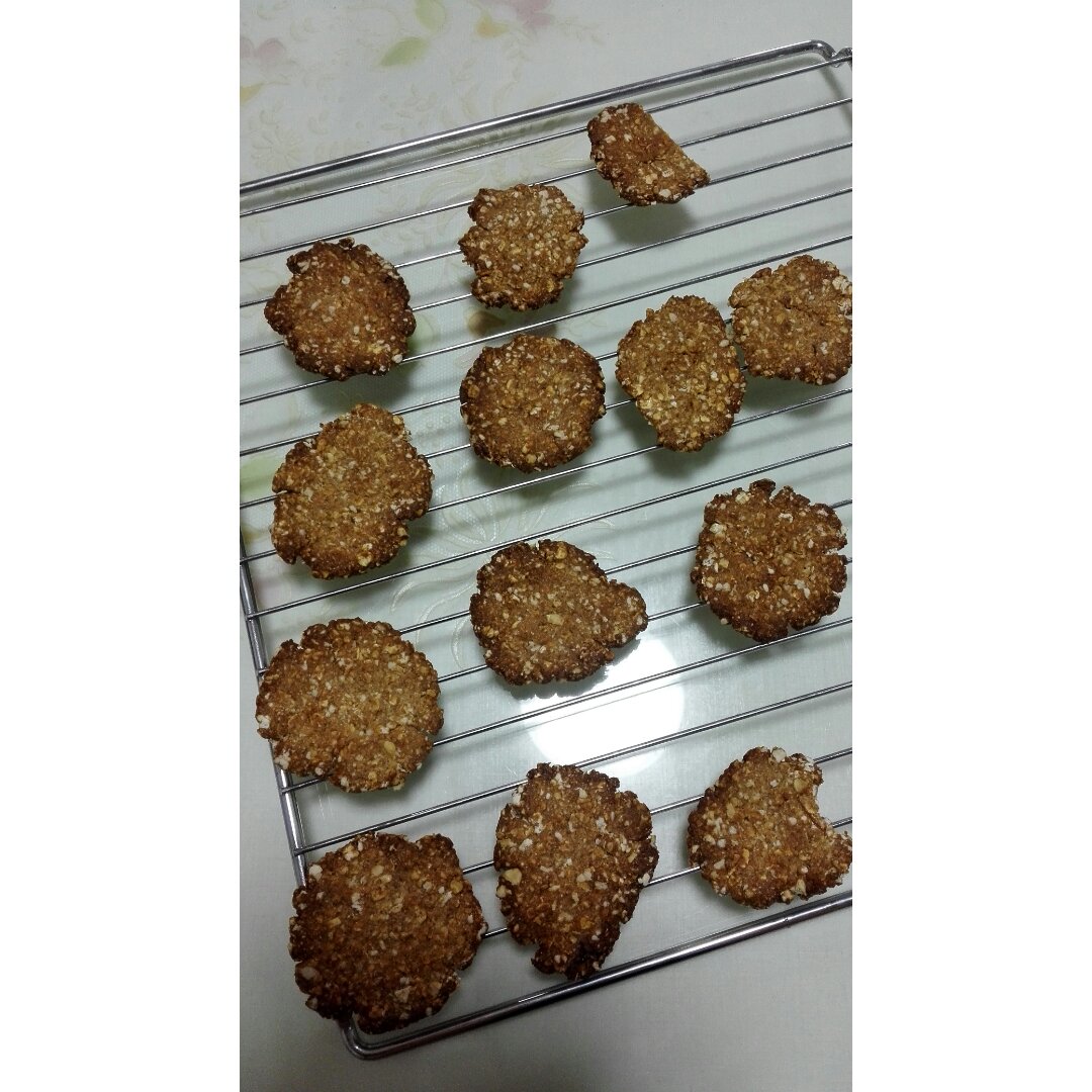 低油低糖燕麦饼干