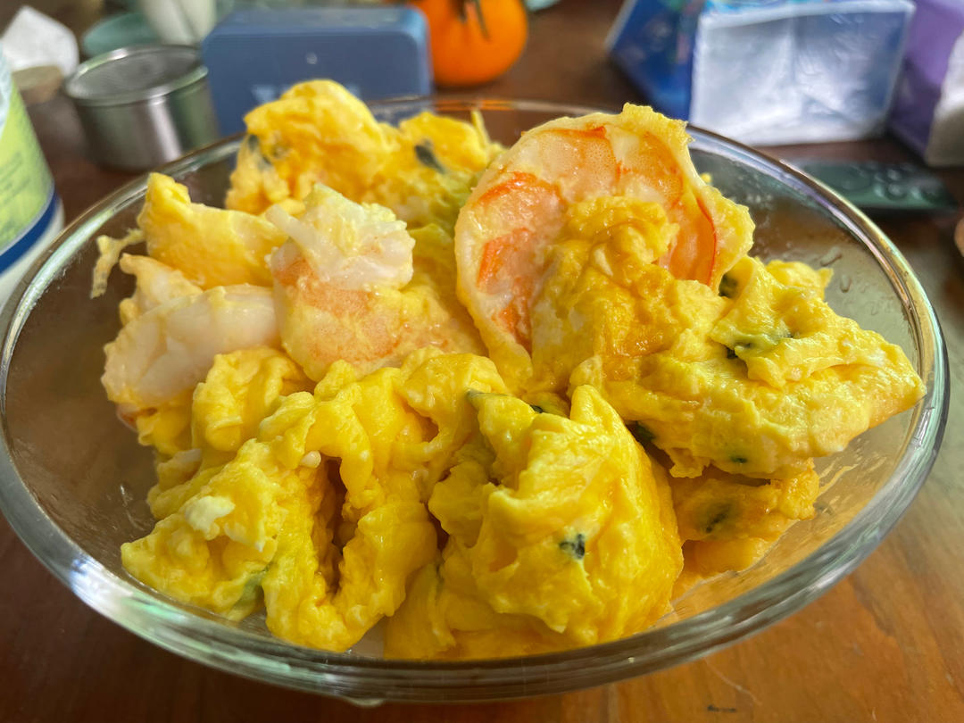 厨师长教你：“虾仁滑蛋”的家常做法，充满嫩滑饱满的口感