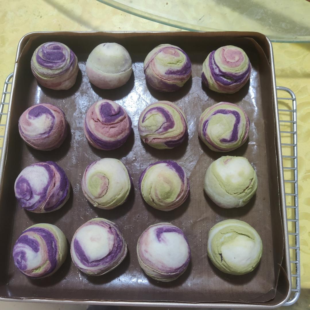 超简单 免揉 酥掉渣的蛋黄酥(超详细附全程视频)不破酥『万能酥皮』