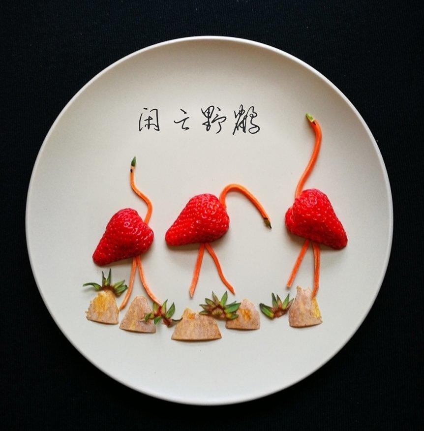 我的蔬果盘画~“中国风”