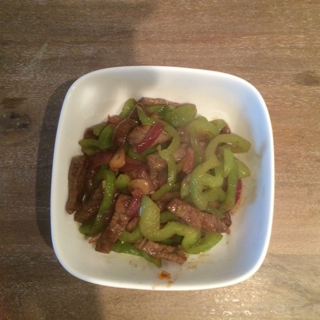 青椒牛肉