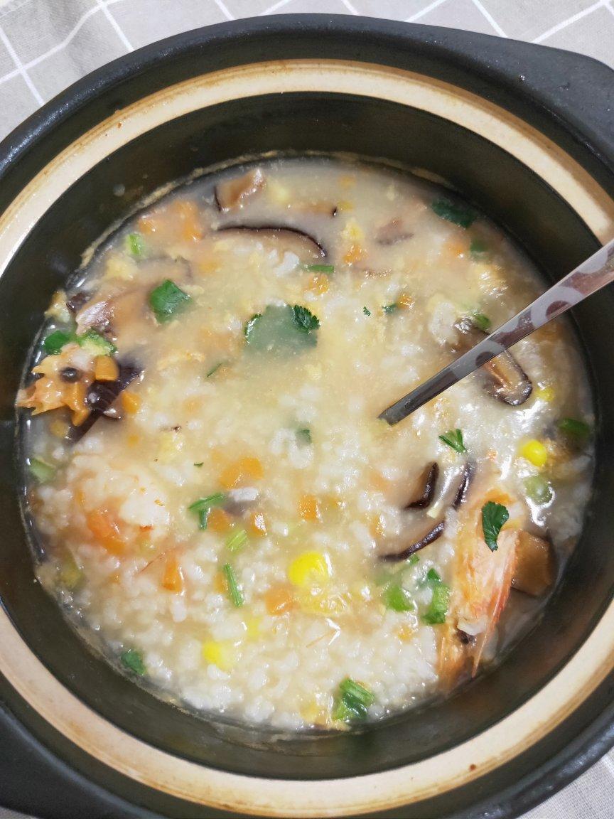 超美味的鲜虾粥