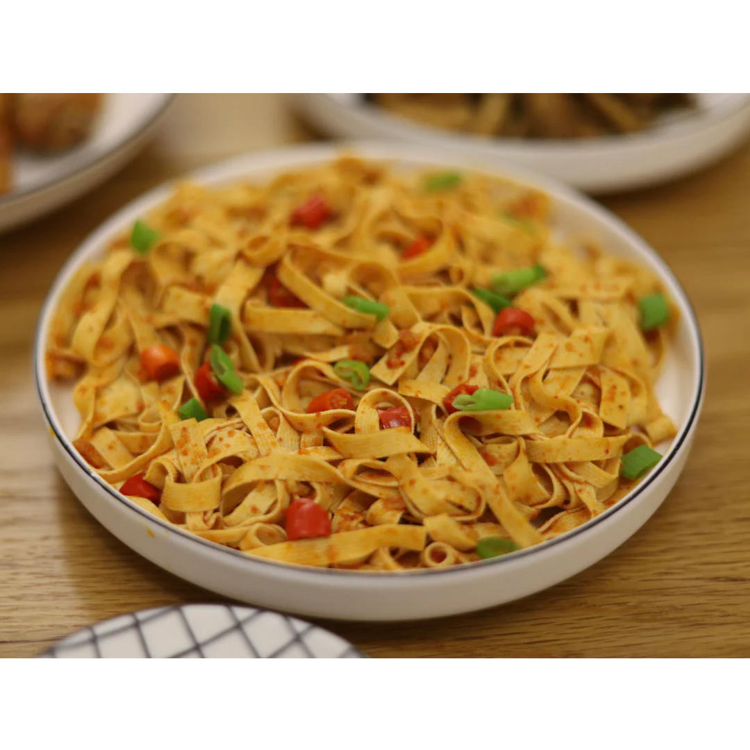 #窈窕蔬女 凉拌菠菜豆皮卷