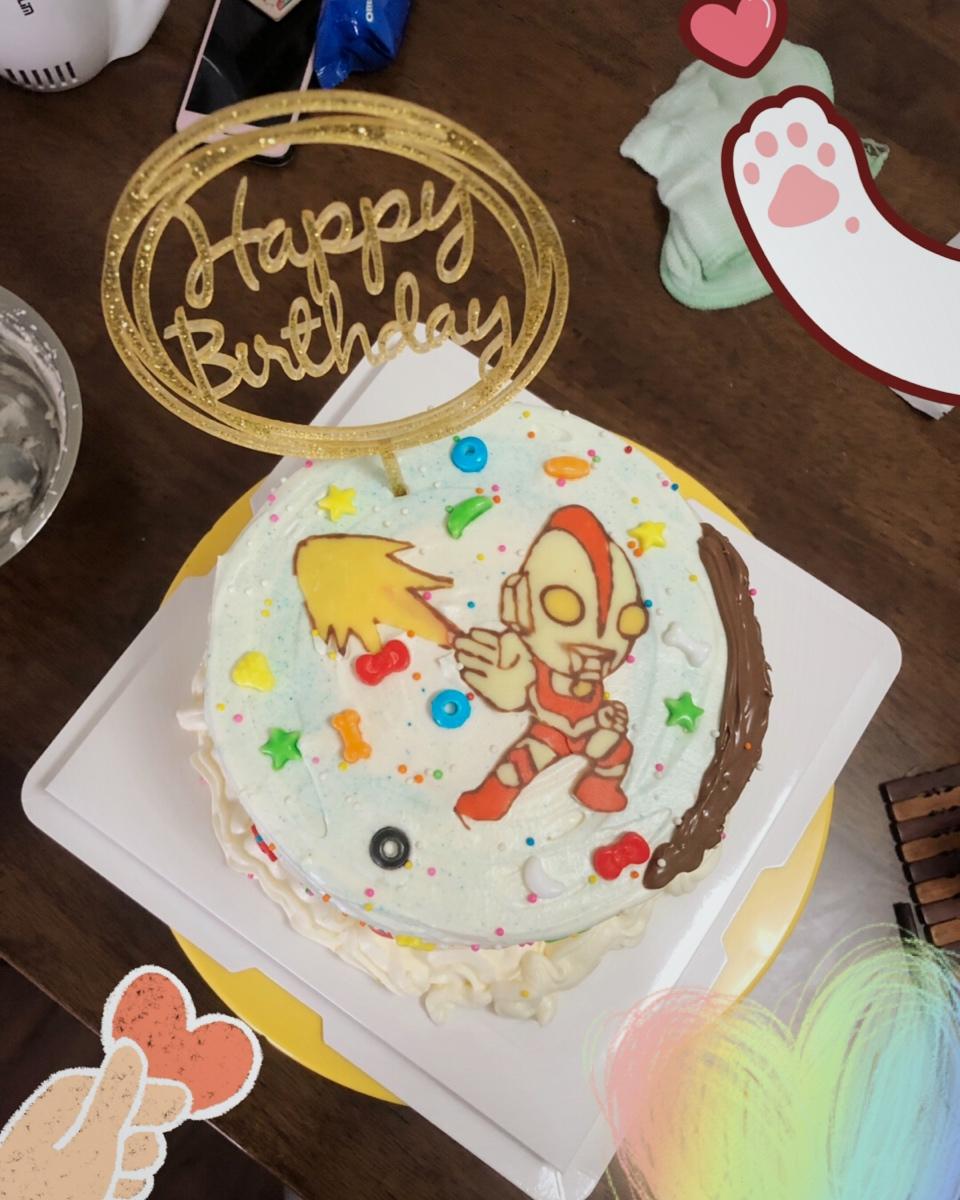 奥特曼生日蛋糕