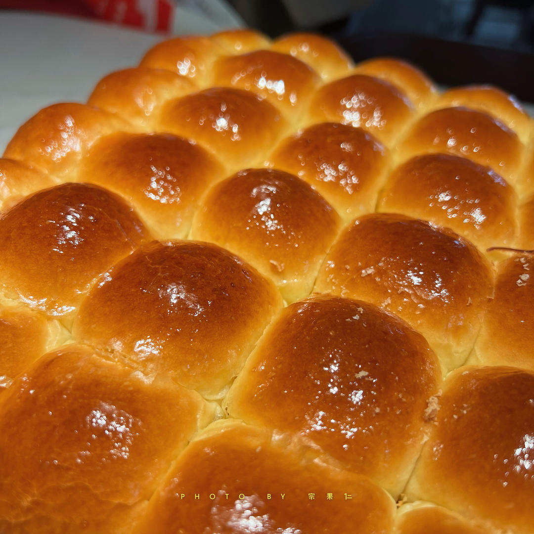 山姆同款黄油餐包，超简单在家就能复刻，卡白办了！
