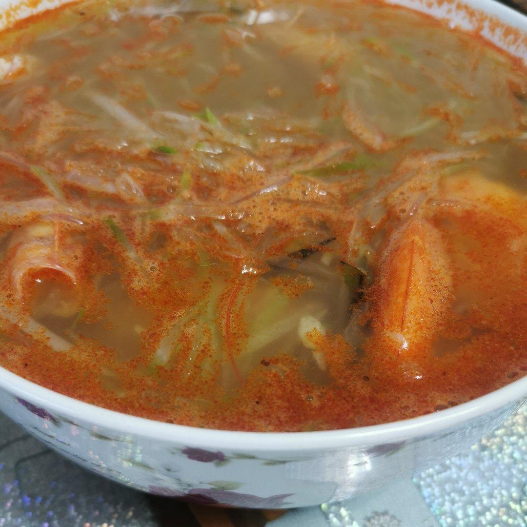 超简单又好喝的萝卜丝虾汤