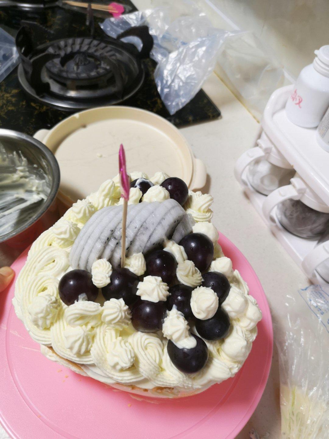 海绵胚裸蛋糕（附制作视频）