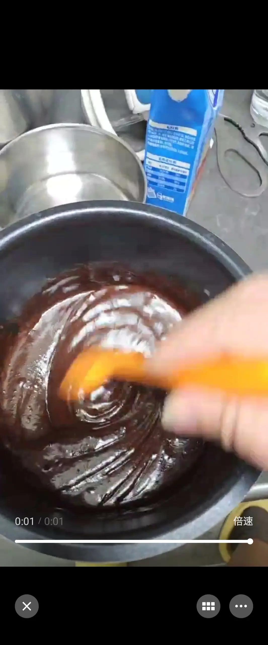 超经典的巧克力酱（三种原料&10分钟）