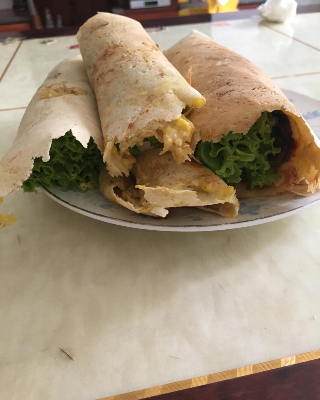 杂粮鸡蛋煎饼
