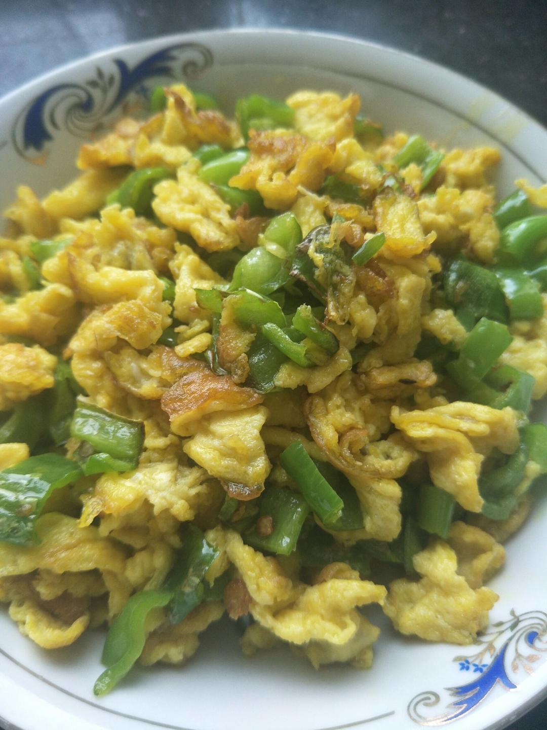 青椒炒鸡蛋
