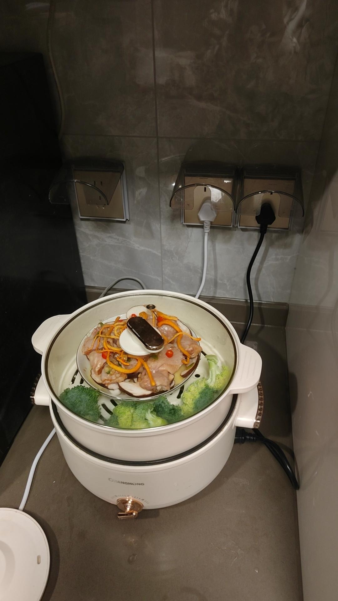 蒸菜更健康--香菇蒸鸡翅