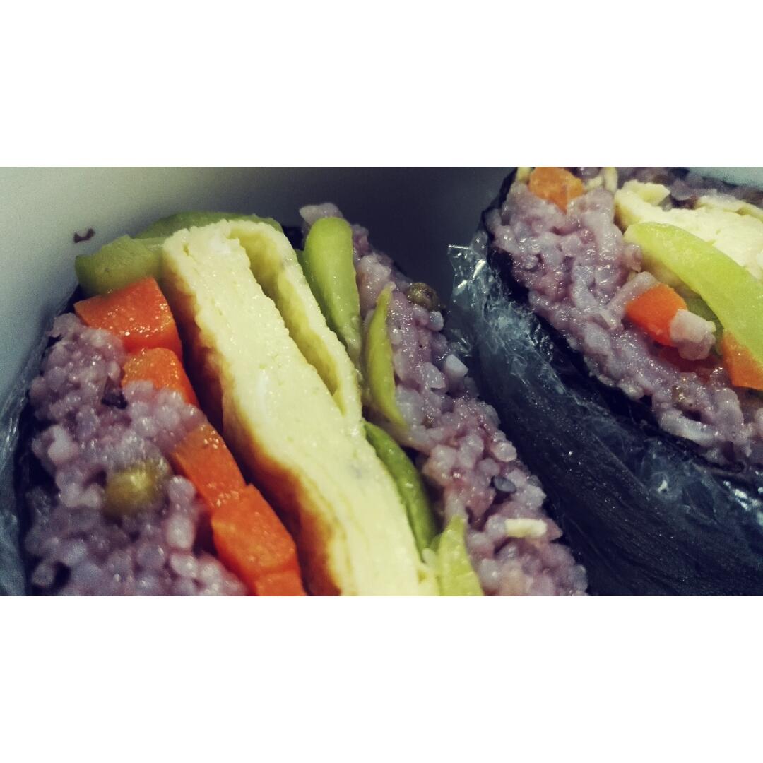 海苔米饭三明治