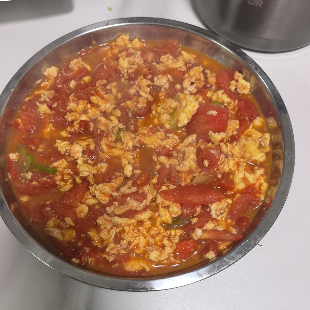 超嫩滑的番茄炒蛋