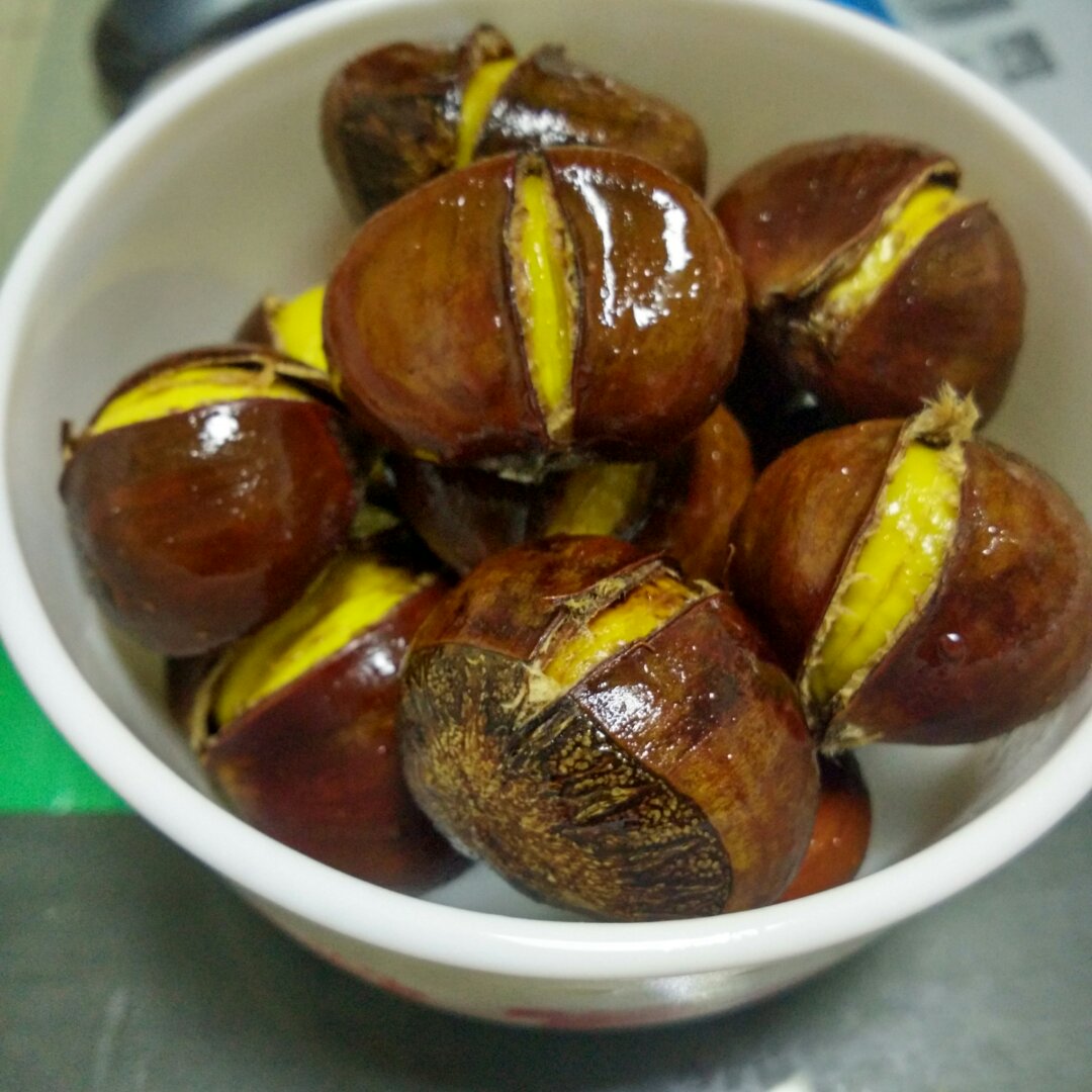 糖炒栗子微波炉版