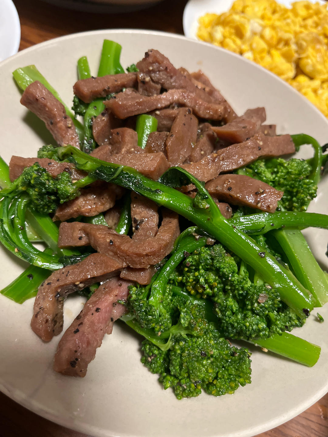 牛肉炒西兰花🥦