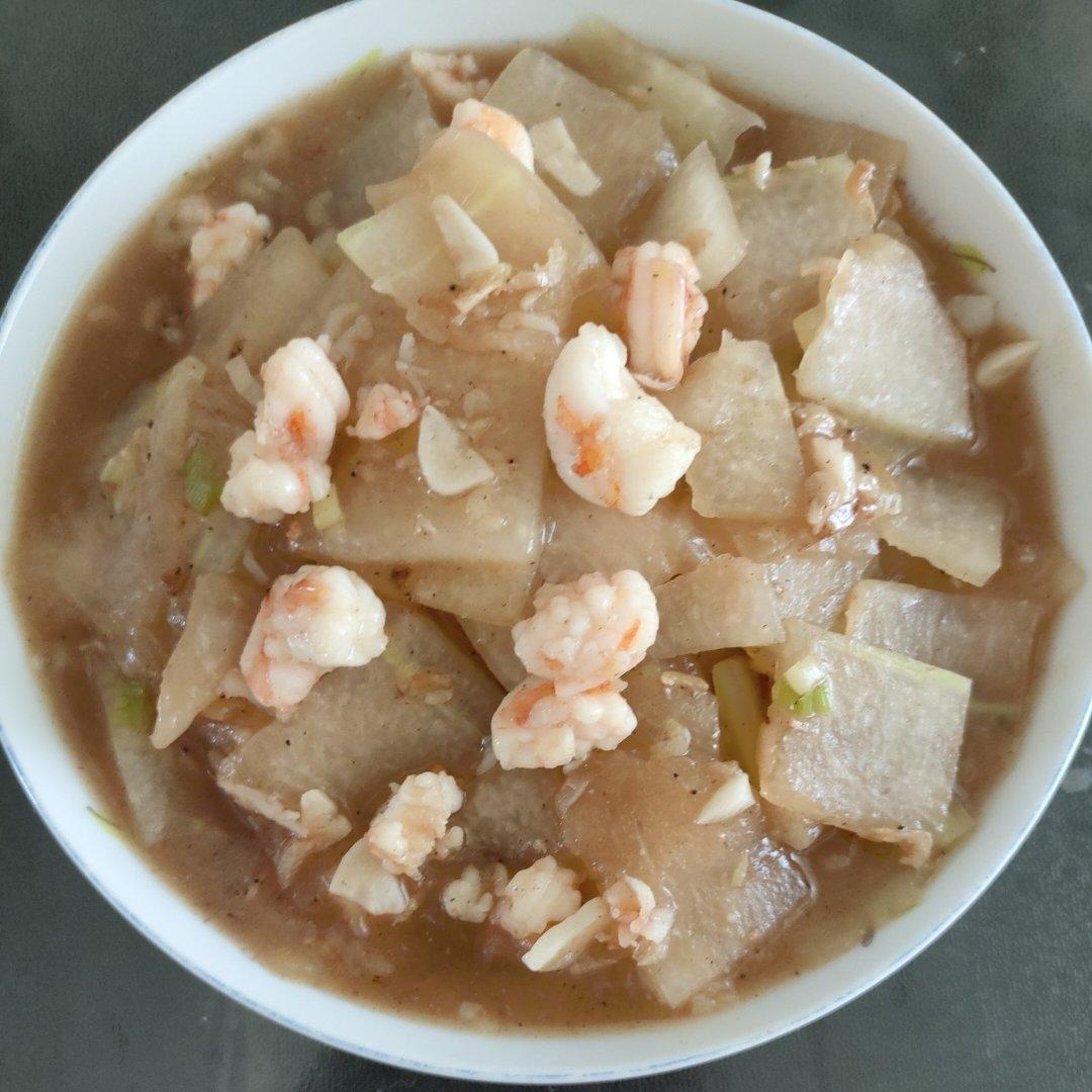 海米炒冬瓜