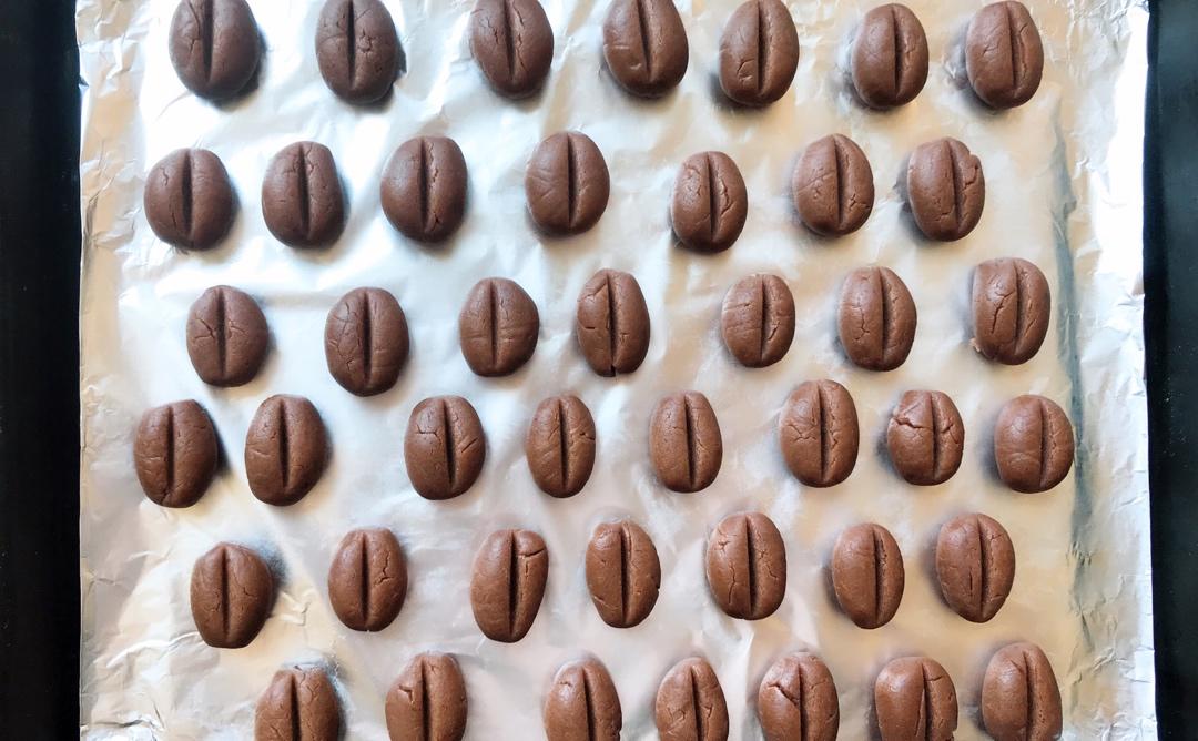 咖啡豆豆饼干