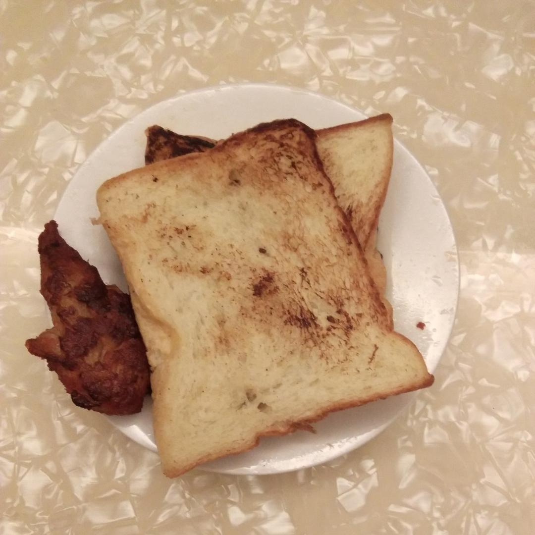 吐司这样吃--黄豆粉吐司脆