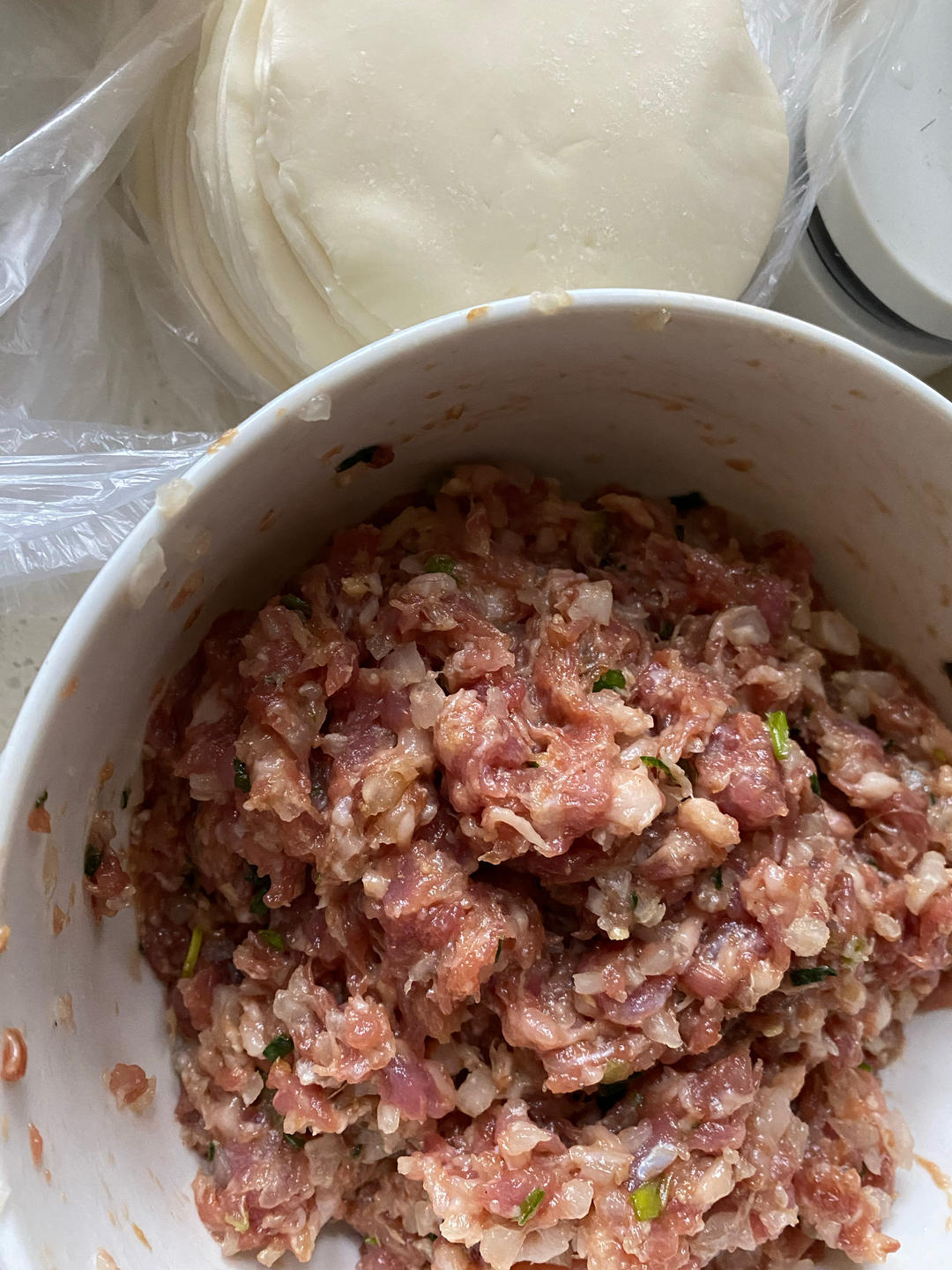 猪肉白萝卜馅饺子