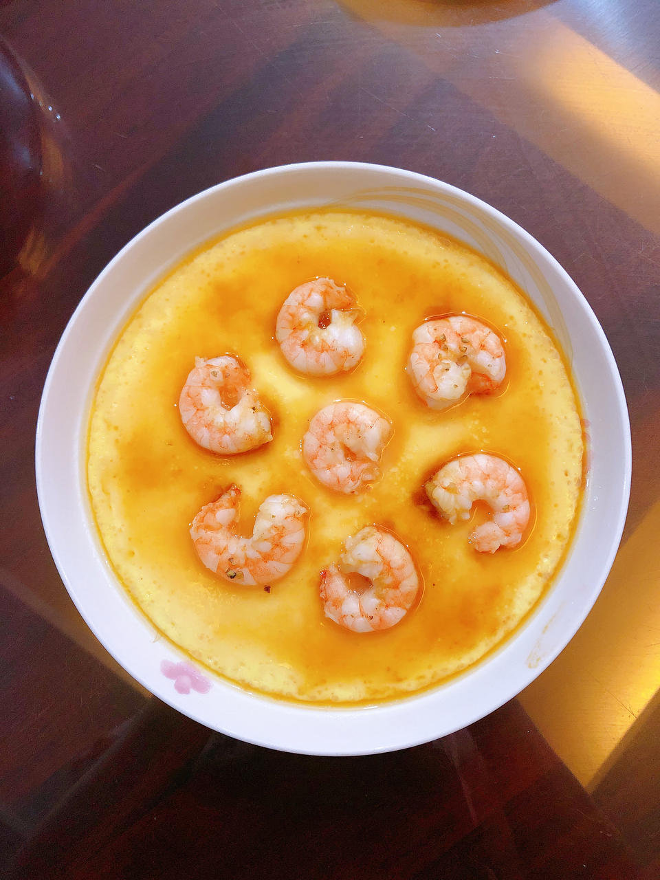 好吃不胖的鲜虾蒸蛋❗️又香又嫩