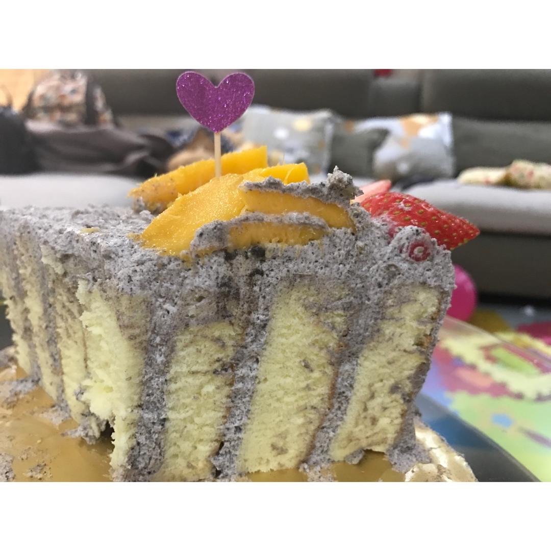 好吃到流泪的奥利奥咸奶油盒子蛋糕