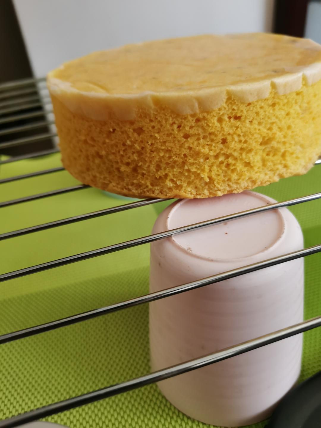 这空气炸锅古早蛋糕绝了🔥（7寸方）