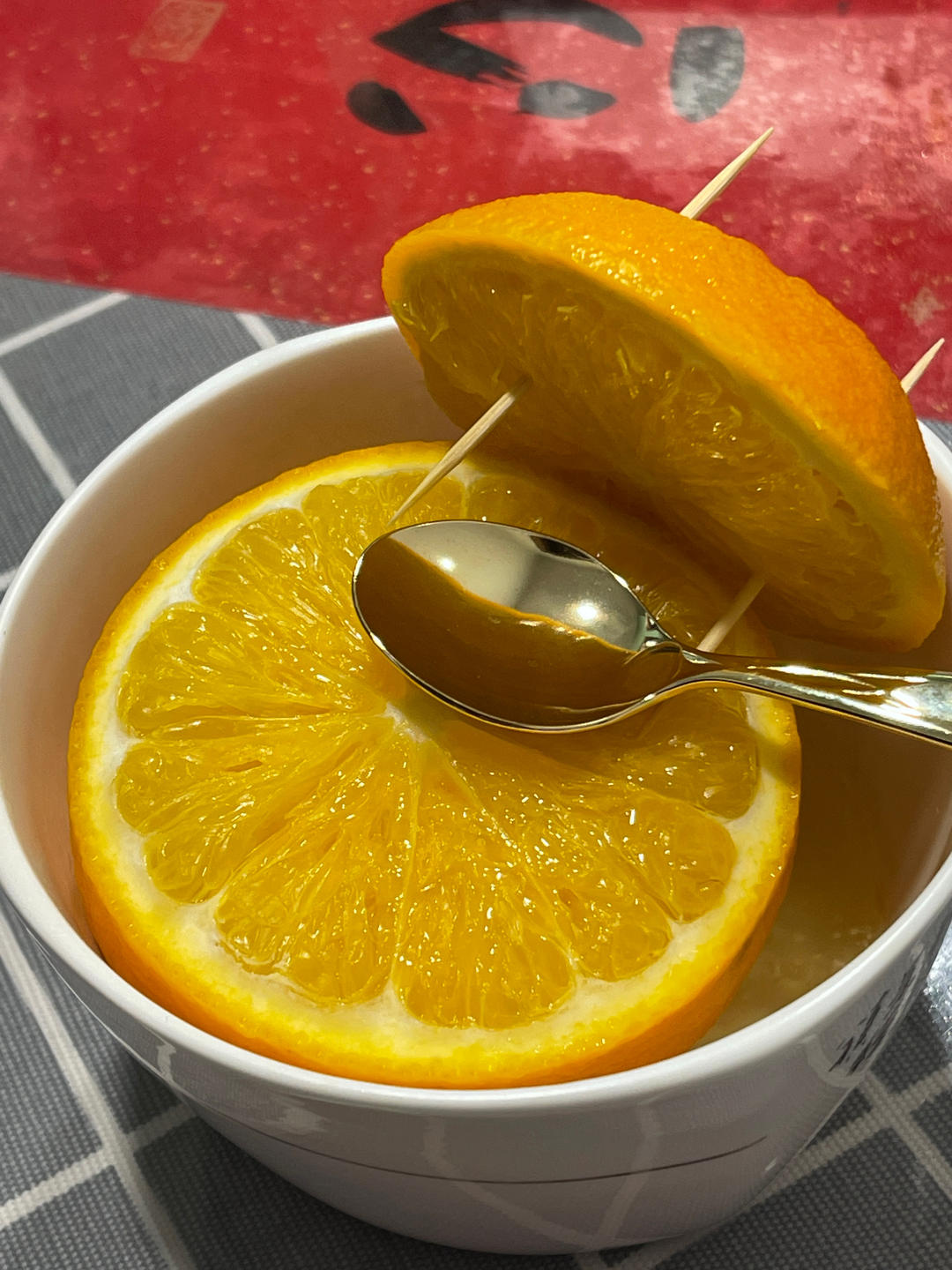 盐蒸橙子，治疗咳嗽，（详细步骤图）