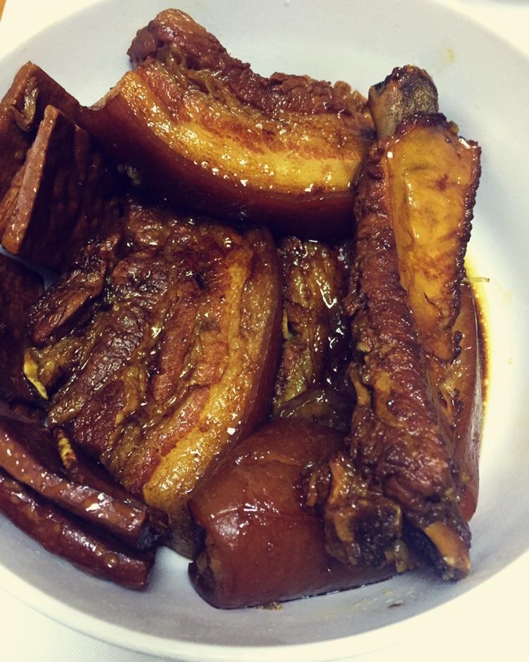 超简单酱油卤肉