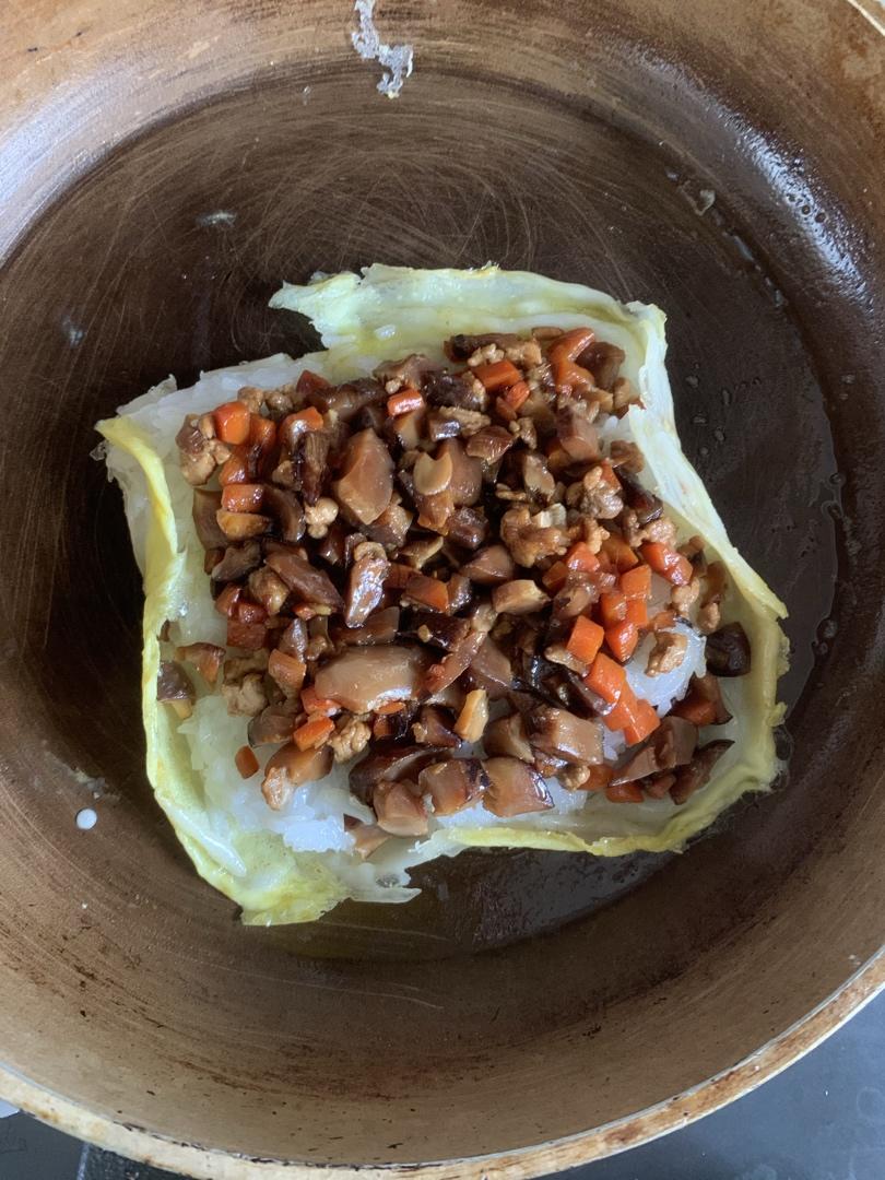 不用去武汉就能吃到的【武汉三鲜豆皮】