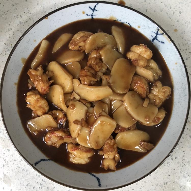 大虾炒年糕-适合上班族的快手菜