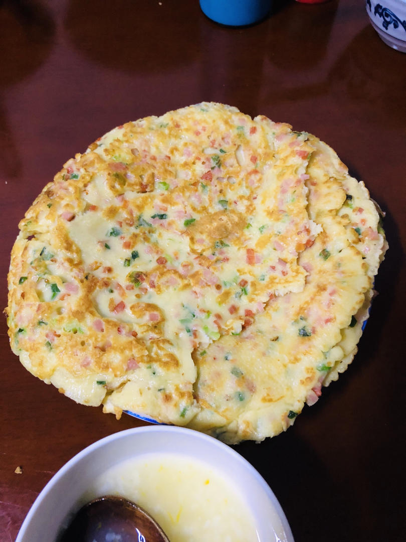 【牛奶鸡蛋早餐软饼】的做法
