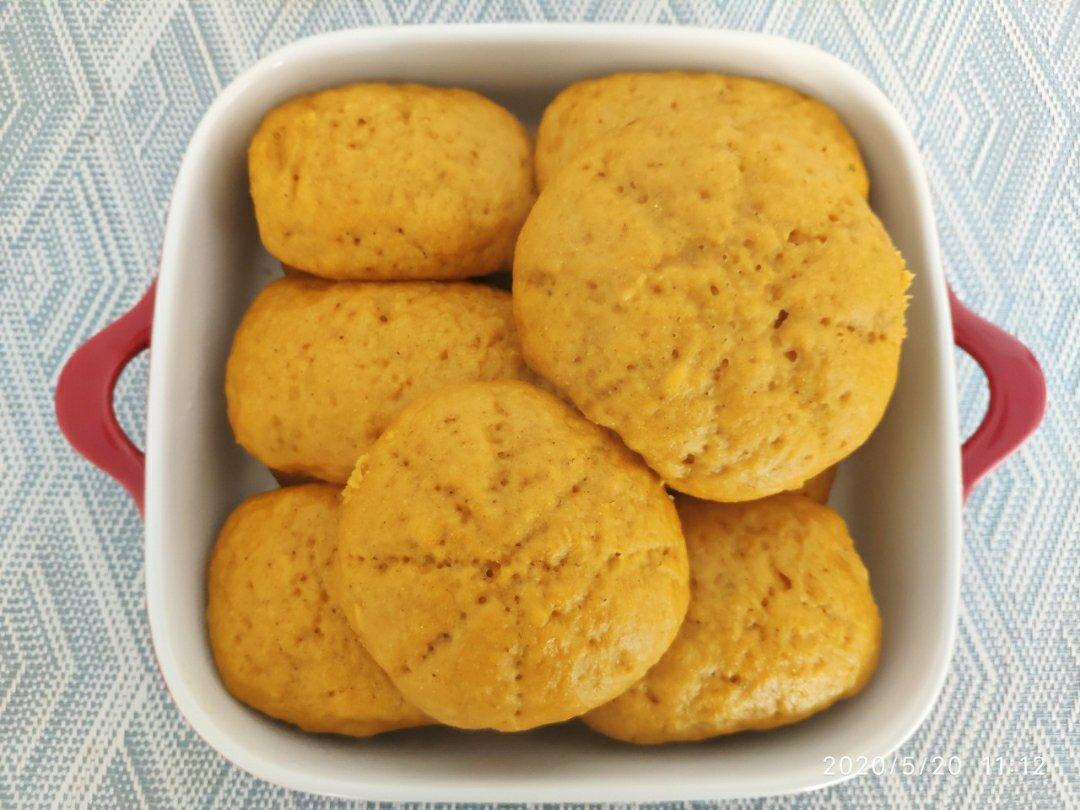 新手也可以--详解如何做出人见人爱、金黄的南瓜馒头