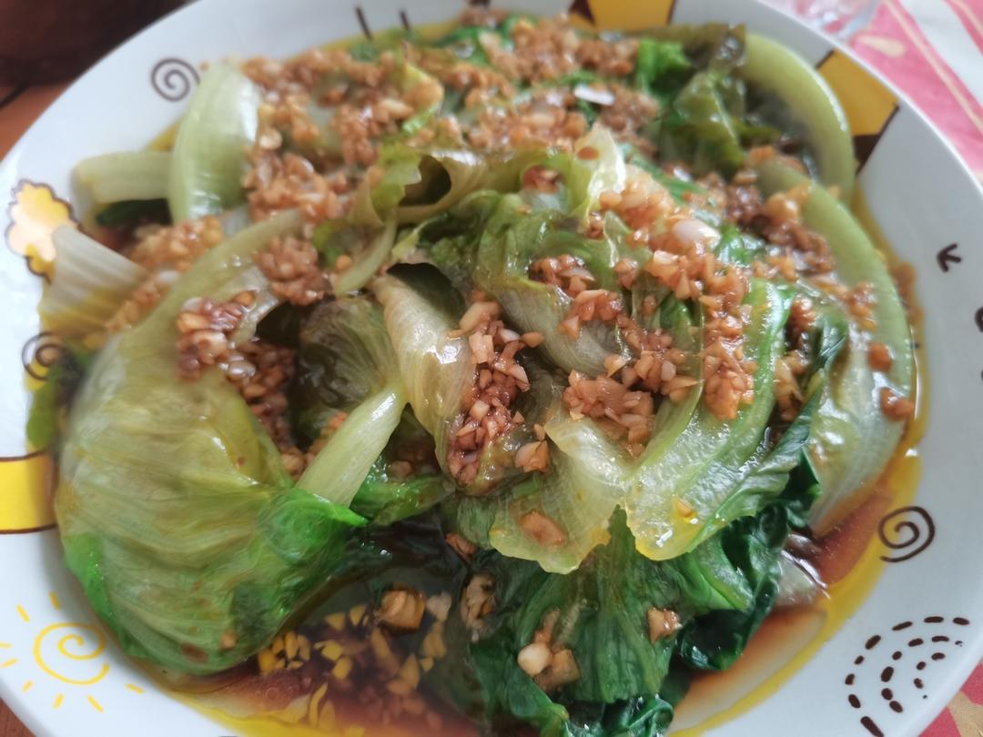 广式白灼生菜(酒店配方)