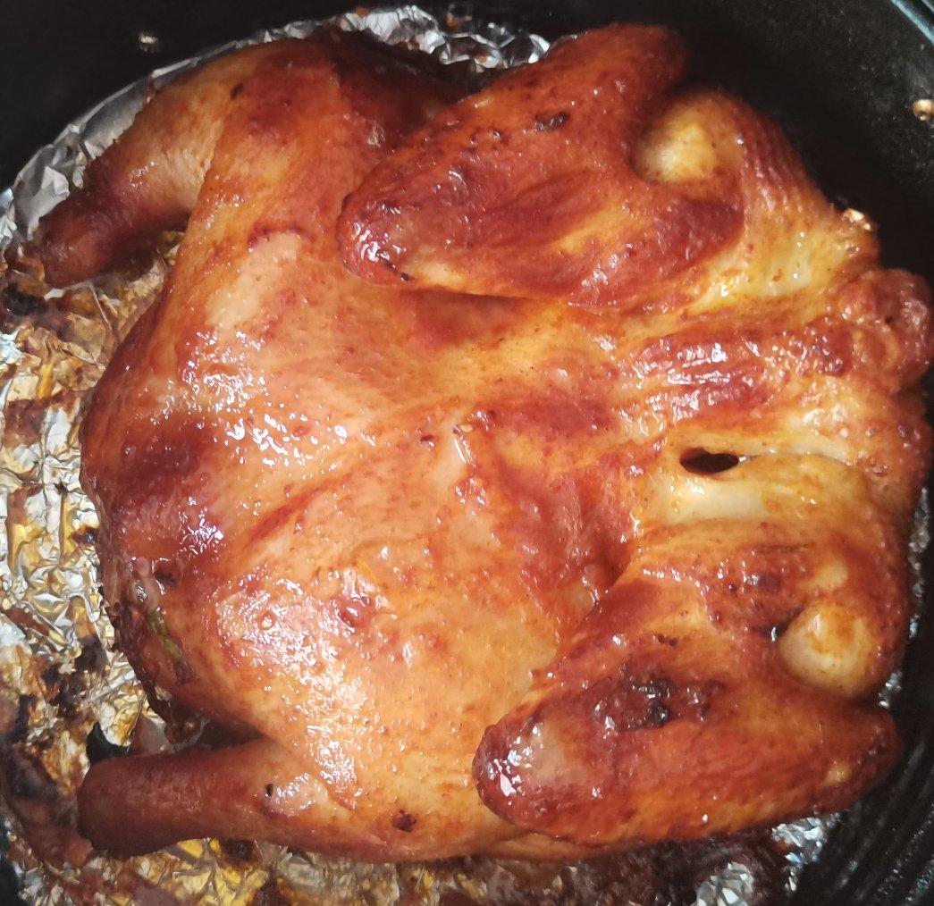 烤鸡「空气炸锅」