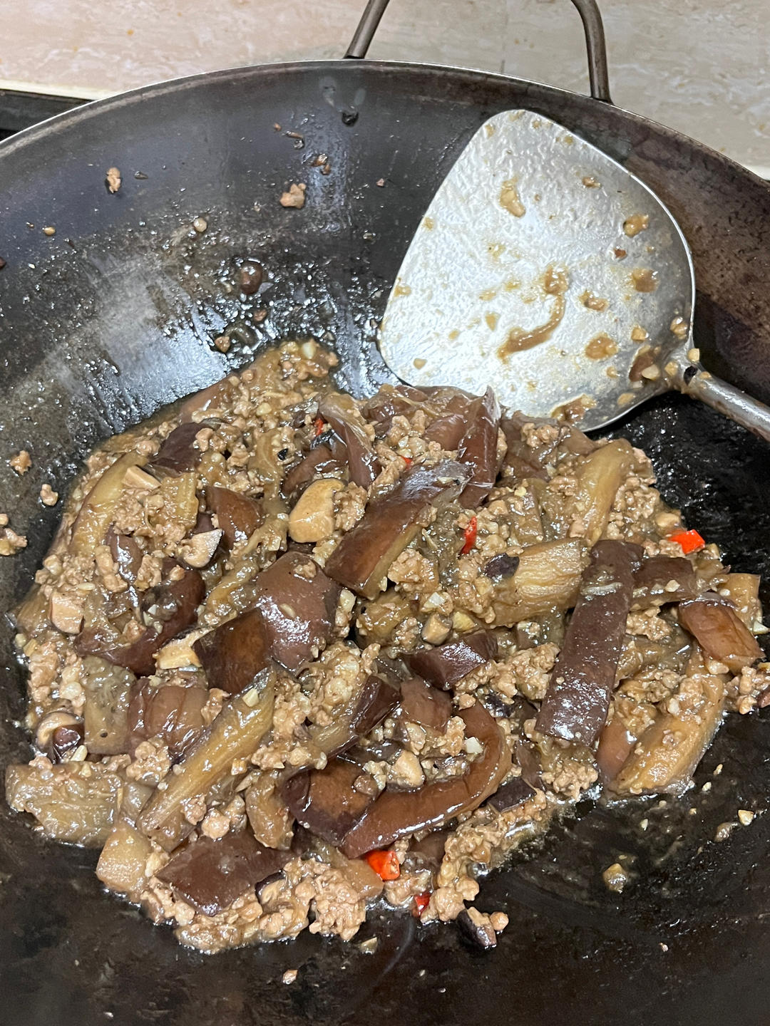 肉沫茄子（家庭无油炸版）