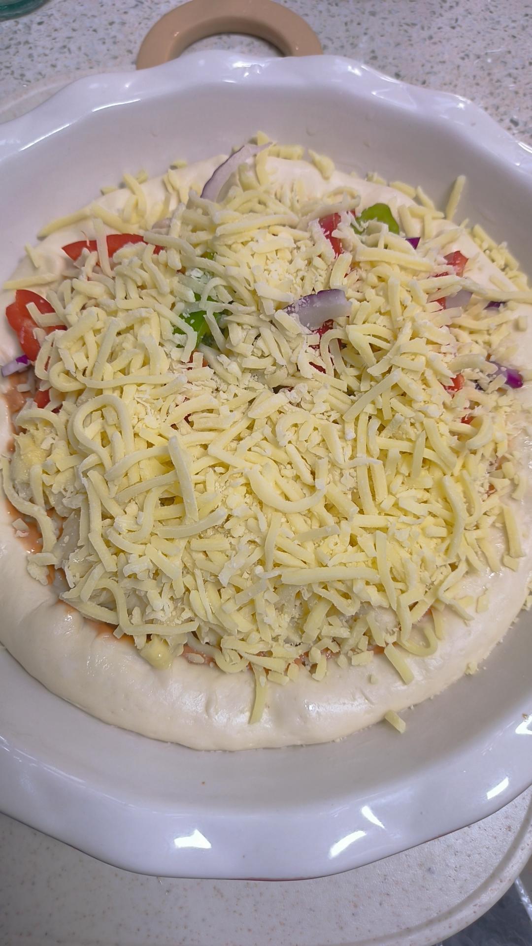 8寸纯手工什锦披萨