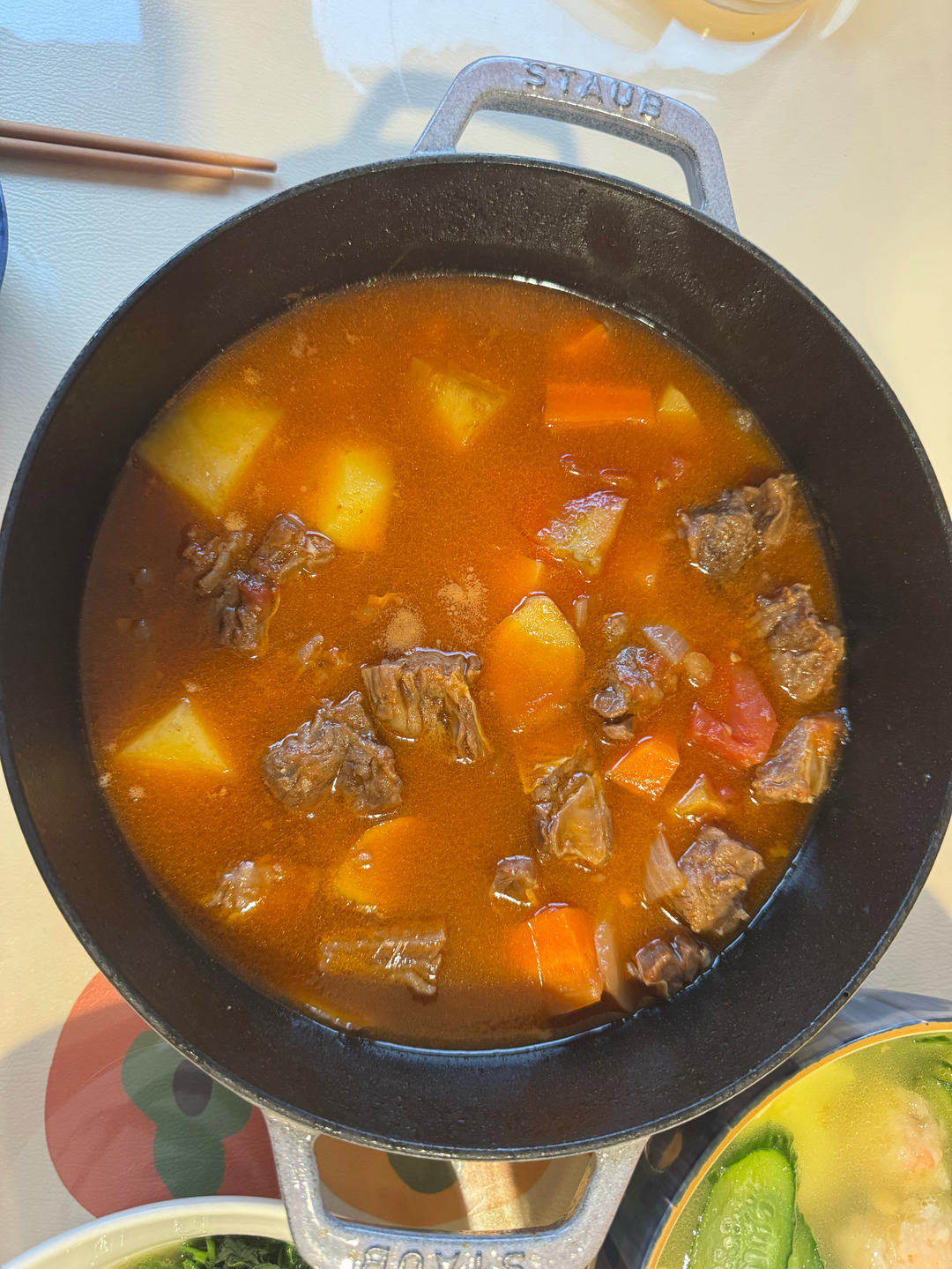 土豆炖牛肉