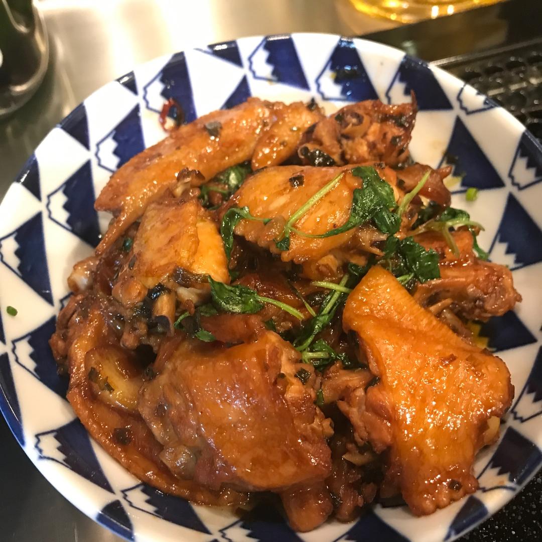 台式三杯鸡